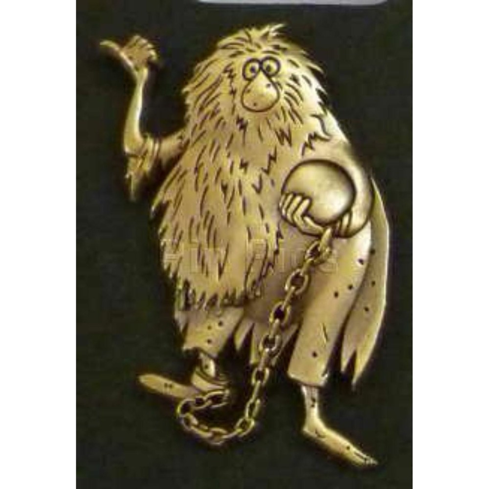 Disney Haunted Mansion Hitchhiking Ghost Gus WDI Sculpted Metal LE 250 Pin 88091